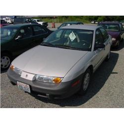 *00 SATURN SL 5SPD 4DR 100,812 ACTUAL                                 