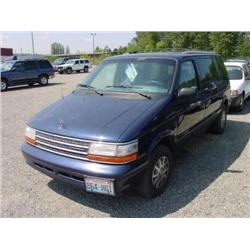 94 PLYMOUTH VOYAGER VAN EXMT.                                         