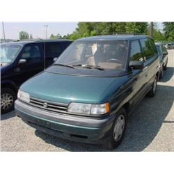 94 MAZDA MPV VAN EXMT.                                                