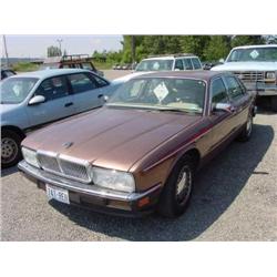 91 JAGUAR VANDEN PLAS REBUILT TITLE EXMT.                             