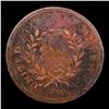 Image 3 : ***Auction Highlight*** 1793 Liberty Cap half cent C-1 B-1 1/2c Graded vf+ By USCG (fc)