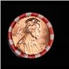 Image 2 : Shotgun Lincoln 1c roll, 1975-d 50 pcs Bank Wrapper.