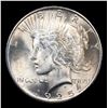 Image 2 : 1925-p Peace Dollar $1 Grades Choice+ Unc