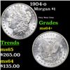 Image 1 : 1904-o Morgan Dollar $1 Grades Choice+ Unc