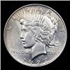 Image 2 : ***Auction Highlight*** 1927-d Peace Dollar $1 Graded Choice Unc BY USCG (fc)