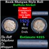 Image 1 : Buffalo Nickel Shotgun Roll in Old Bank Style 'Bell Telephone'  Wrapper 1926 & d Mint Ends