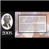 Image 3 : 2003A $2 Federal Reserve Note, Uncirculated 2008 BEP Folio Issue (Boston, MA) Grades Gem CU