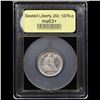 Image 4 : ***Auction Highlight*** 1876-p Twenty Cent Piece 20c Graded Select+ Unc BY USCG (fc)