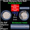 Image 1 : Buffalo Nickel Shotgun Roll in Old Bank Style 'Bell Telephone'  Wrapper 1923 & d Mint Ends