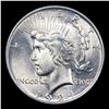 Image 2 : 1924-p Peace Dollar $1 Grades GEM+ Unc