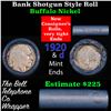 Image 1 : Buffalo Nickel Shotgun Roll in Old Bank Style 'Bell Telephone'  Wrapper 1920 & d Mint Ends