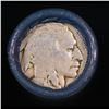 Image 2 : Buffalo Nickel Shotgun Roll in Old Bank Style 'Bell Telephone'  Wrapper 1920 & d Mint Ends