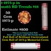 Image 1 : Shotgun Lincoln 1c roll, 1975-p 50 pcs Bank Wrapper.