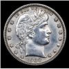 Image 2 : 1908-o Barber Quarter 25c Grades Select Unc
