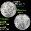 Image 1 : 1890-s Morgan Dollar $1 Grades Select+ Unc