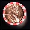 Image 2 : Shotgun Lincoln 1c roll, 1964-d 50 pcs Bank Wrapper.