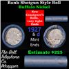 Image 1 : Buffalo Nickel Shotgun Roll in Old Bank Style 'Bell Telephone'  Wrapper 1927 & d Mint Ends