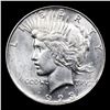 Image 2 : 1923-d Peace Dollar $1 Grades Choice Unc