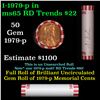 Image 1 : Shotgun Lincoln 1c roll, 1979-p 50 pcs Bank Wrapper.
