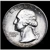 Image 2 : 1940-s Washington Quarter 25c Grades GEM Unc