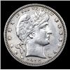 Image 2 : 1914-p Barber Quarter 25c Grades Choice+ Unc