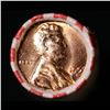 Image 2 : Shotgun Lincoln 1c roll, 1957-d 50 pcs Bank Wrapper.