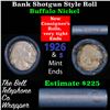 Image 1 : Buffalo Nickel Shotgun Roll in Old Bank Style 'Bell Telephone'  Wrapper 1926 & s Mint Ends