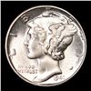 Image 2 : 1941-p Mercury Dime 10c Grades GEM+ FSB