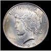 Image 2 : 1925-p Peace Dollar $1 Grades Choice+ Unc