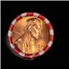 Image 2 : Shotgun Lincoln 1c roll, 1975-d 50 pcs Bank Wrapper.