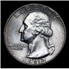 Image 2 : 1943-p Washington Quarter 25c Grades GEM+ Unc