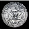 Image 3 : 1943-p Washington Quarter 25c Grades GEM+ Unc