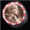 Image 2 : Shotgun Lincoln 1c roll, 1957-d 50 pcs Bank Wrapper.