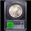 Image 5 : 1924-p Peace Dollar $1 Graded ms66 By SEGS