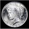 Image 2 : 1922-p Peace Dollar $1 Grades GEM Unc