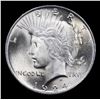 Image 2 : 1924-p Peace Dollar $1 Grades GEM Unc