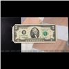 Image 4 : 2003A $2 Federal Reserve Note, Uncirculated 2008 BEP Folio Issue (New York, NY) Grades Gem CU