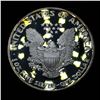 Image 5 : Proof 2002-w Silver Eagle Dollar $1 Grades GEM++ Proof Deep Cameo