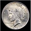 Image 2 : 1924-p Peace Dollar $1 Grades Choice+ Unc