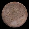 Image 2 : 1852 Three Cent Silver 3cs Grades vg+