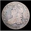 Image 2 : 1808 Capped Bust Half Dollar 50c Grades f+