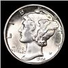 Image 2 : 1944-d Mercury Dime 10c Grades GEM+ FSB