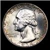 Image 2 : 1939-p Washington Quarter 25c Grades GEM+ Unc