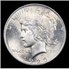 Image 2 : 1923-p Peace Dollar $1 Grades GEM Unc