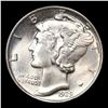Image 2 : 1939-p Mercury Dime 10c Grades GEM+ FSB