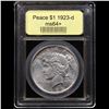 Image 4 : ***Auction Highlight*** 1923-d Peace Dollar $1 Graded Choice+ Unc BY USCG (fc)