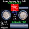 Image 1 : Buffalo Nickel Shotgun Roll in Old Bank Style 'Bell Telephone'  Wrapper 1927 & d Mint Ends