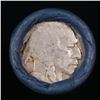 Image 2 : Buffalo Nickel Shotgun Roll in Old Bank Style 'Bell Telephone'  Wrapper 1917 & s Mint Ends