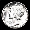 Image 2 : 1942-d Mercury Dime 10c Grades GEM++ FSB