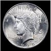 Image 2 : 1925-p Peace Dollar $1 Grades Choice+ Unc
